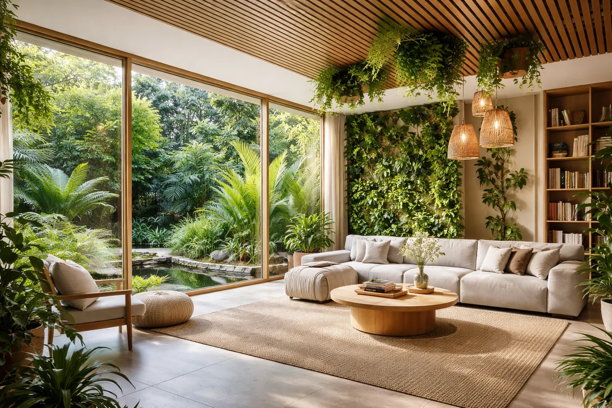 L'architecture biophilique et ses bienfaits pour la maison moderne