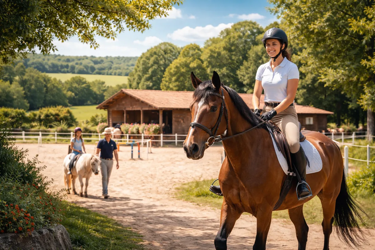 Où pratiquer l'équitation en Charente avec des centres équestres et poney-clubs