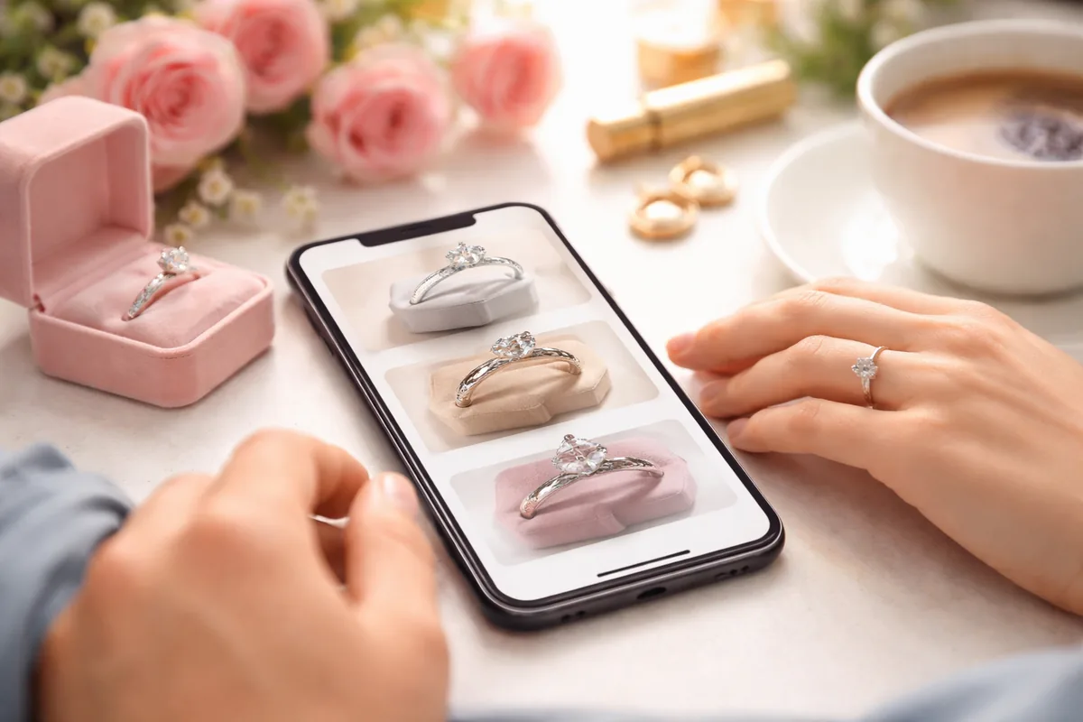 Comment l'intelligence artificielle aide à choisir des bagues pour applications de rencontre