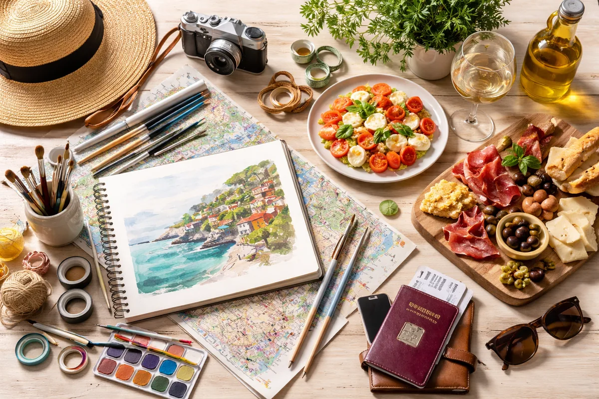 Comment organiser un voyage alliant loisirs créatifs et gastronomie
