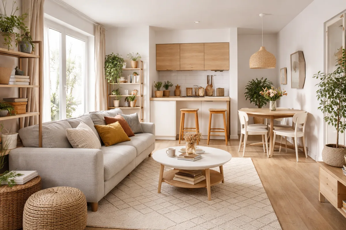 Comment organiser un espace de vie généraliste dans un petit appartement